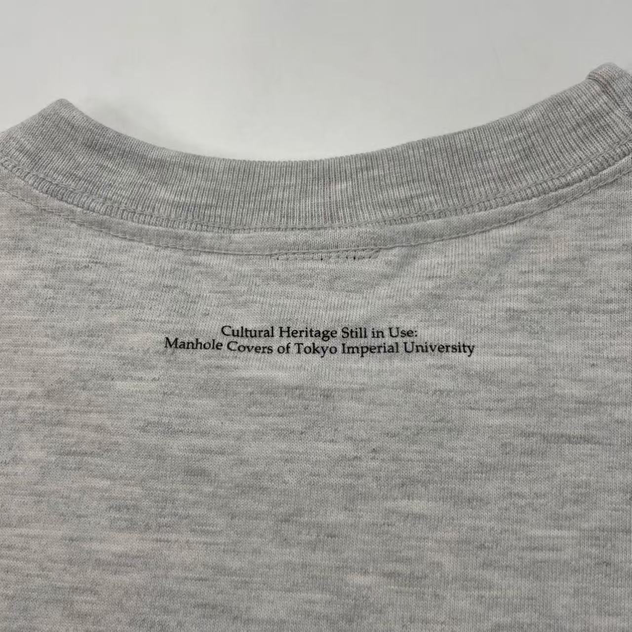 マンホール柄Tシャツ（L）